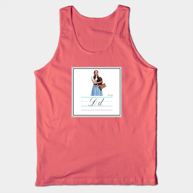 Dorothy Queer Alphabet Card Tank Top by 3mosCreatives